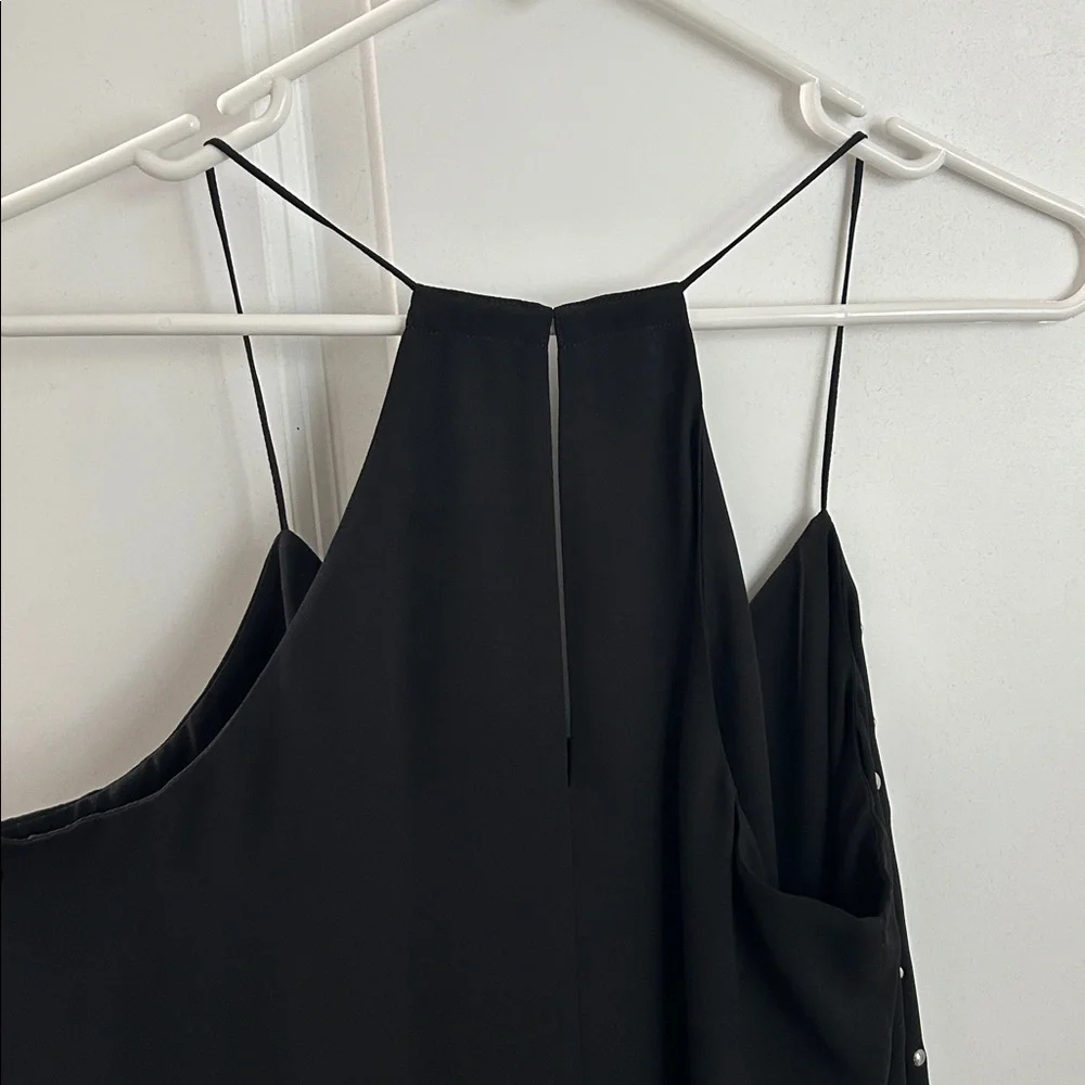 EXPRESS Black Silver Stud Racerback Cami Tank Top - Picture 4 of 7